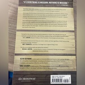 What Is The Mission Of The Church? Kevin DeYoung and Greg Gilbert- Paperback